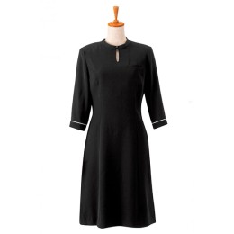 SKBB015 設計裙裝西餐咖啡店制服  長袖裙款侍應服  制服製衣廠 SKBB015 設計裙裝西餐咖啡店制服  長袖裙款侍應服  制服製衣廠